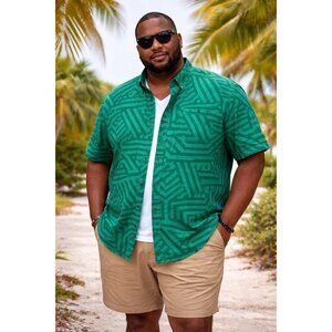 Howler Bros Verde Collection Button-Up Shirt – Men’s XXL